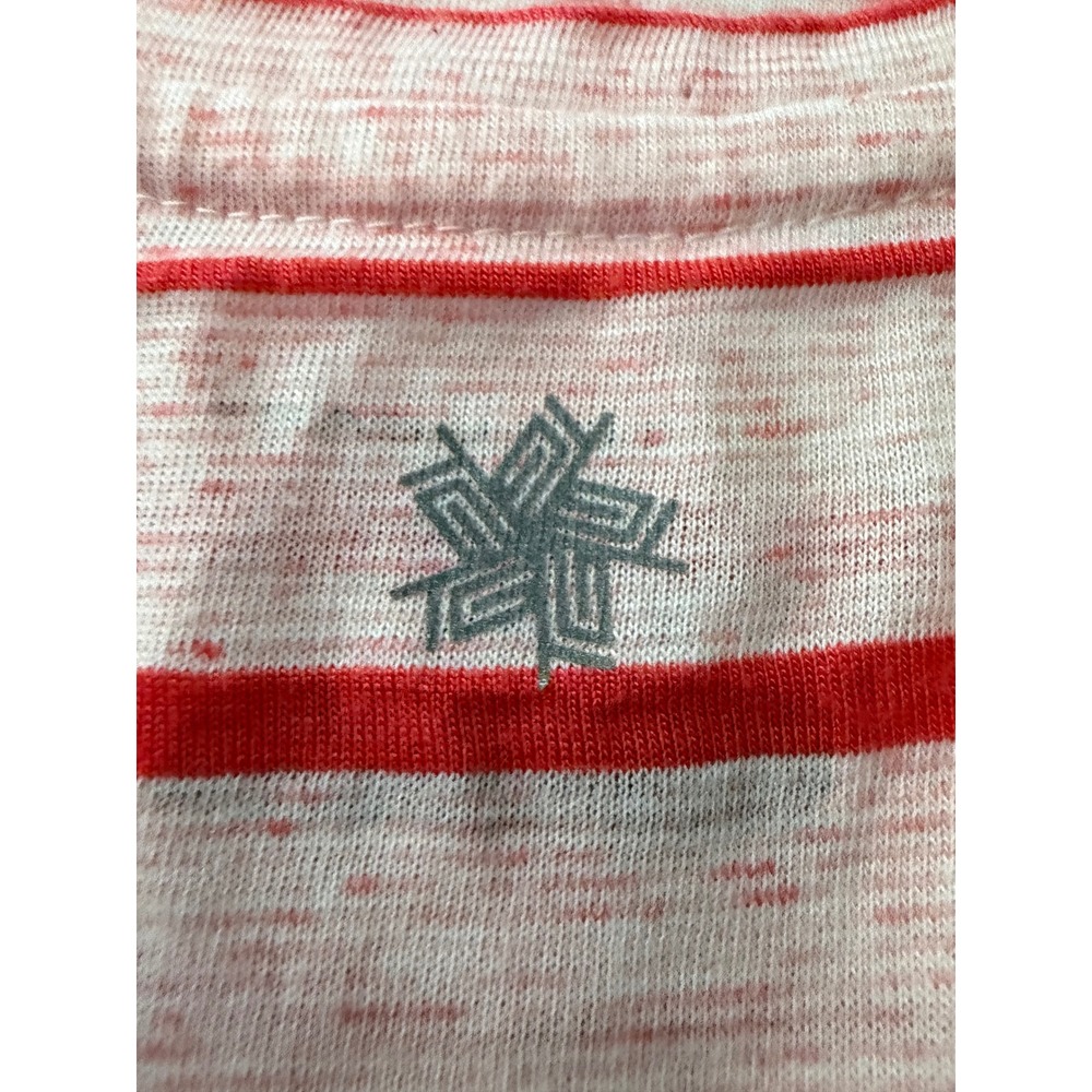 Tek Gear DryTek Womens Small Red White Striped Racerback Active Tank Top - Picture 5 of 7
